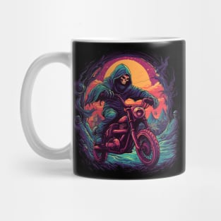 Epic Grim Reaper Motorcycle Mug